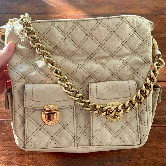 Marc Jacobs Quilted Leather Shoulder Bag - Picture 2 of 12
